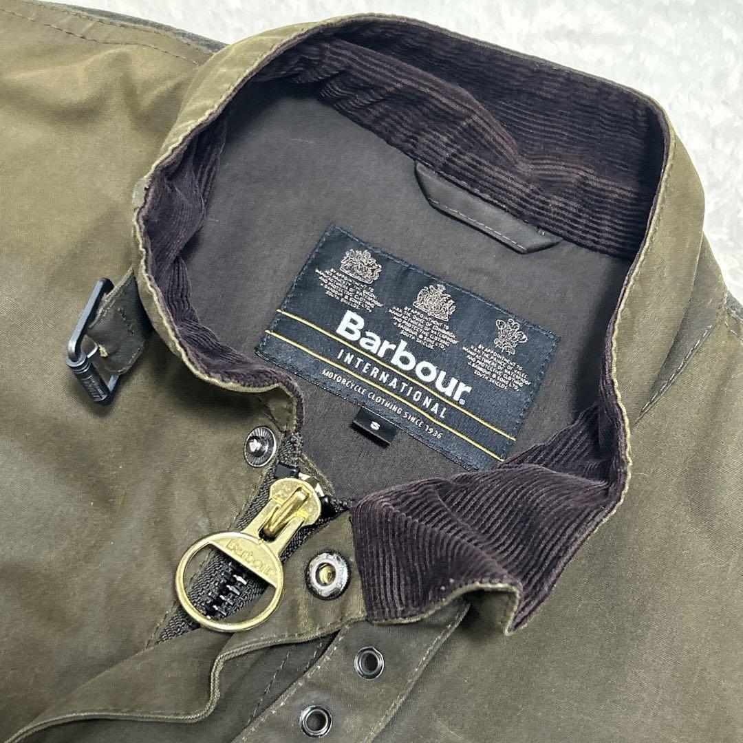 Barbour オイルドジャケット モーターサイクルジャケット　ウール　バブア