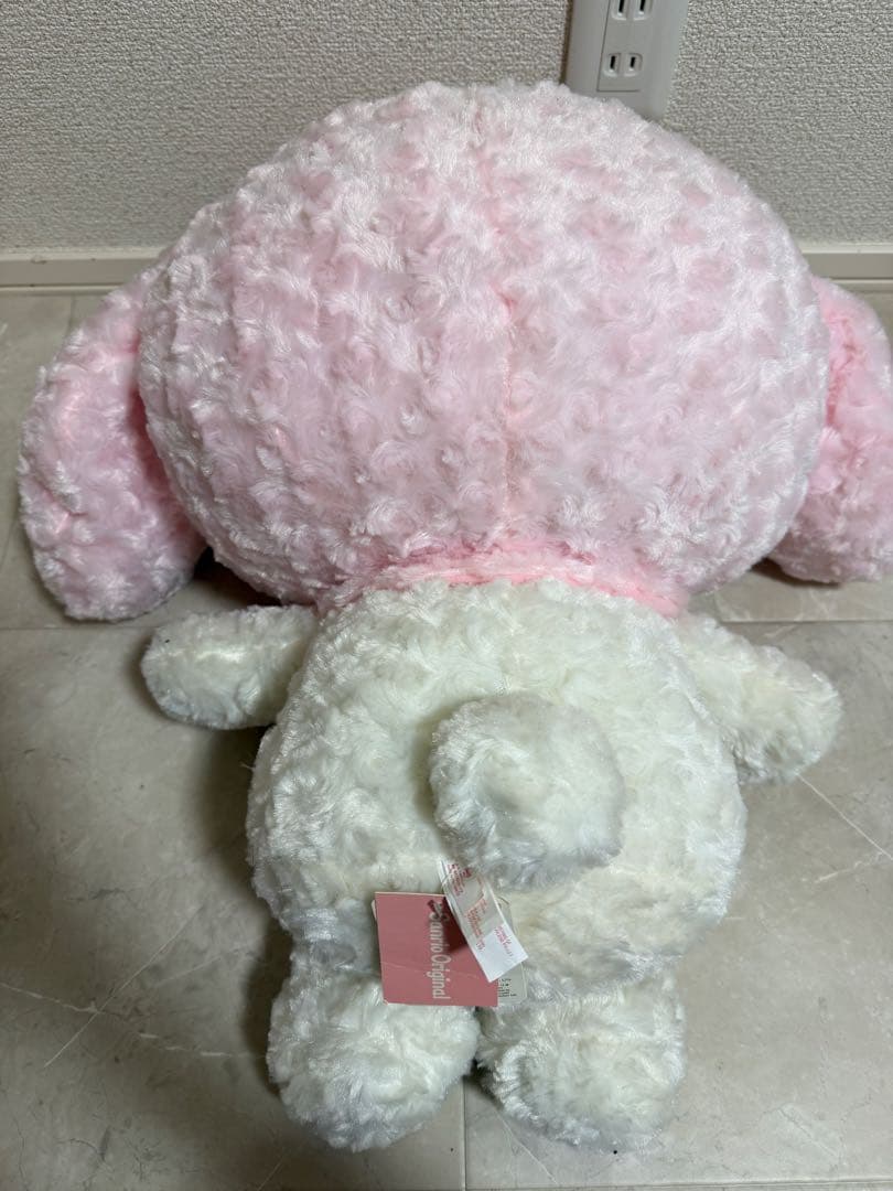 マイメロディ ぬいぐるみ ローズボア　Lサイズ？