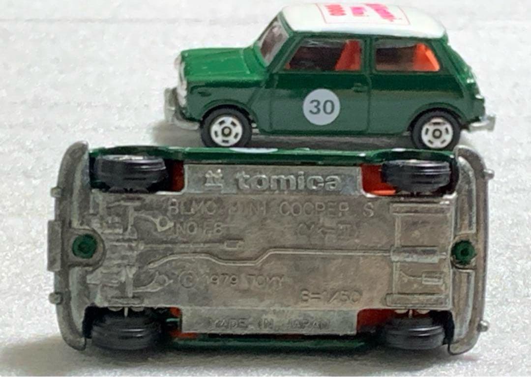 トミカ ミニクーパー millenni-mini 2000 ブルー