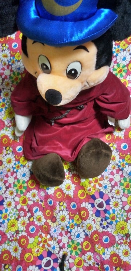 ♥超特大♥1988年♥美品♥ディズニーランド5周年♥ミッキーマウス♥ぬいぐるみ♥