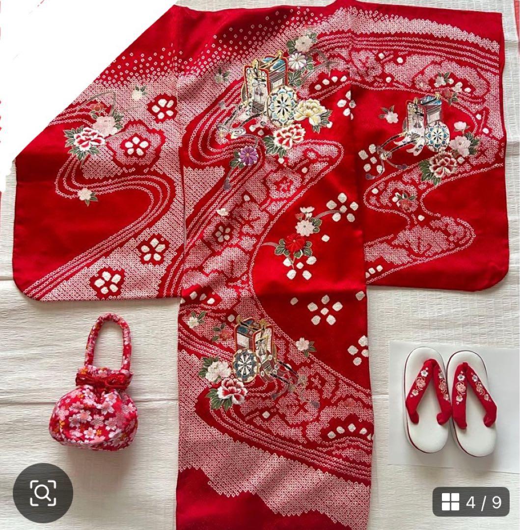 七五三 3歳 着物単品