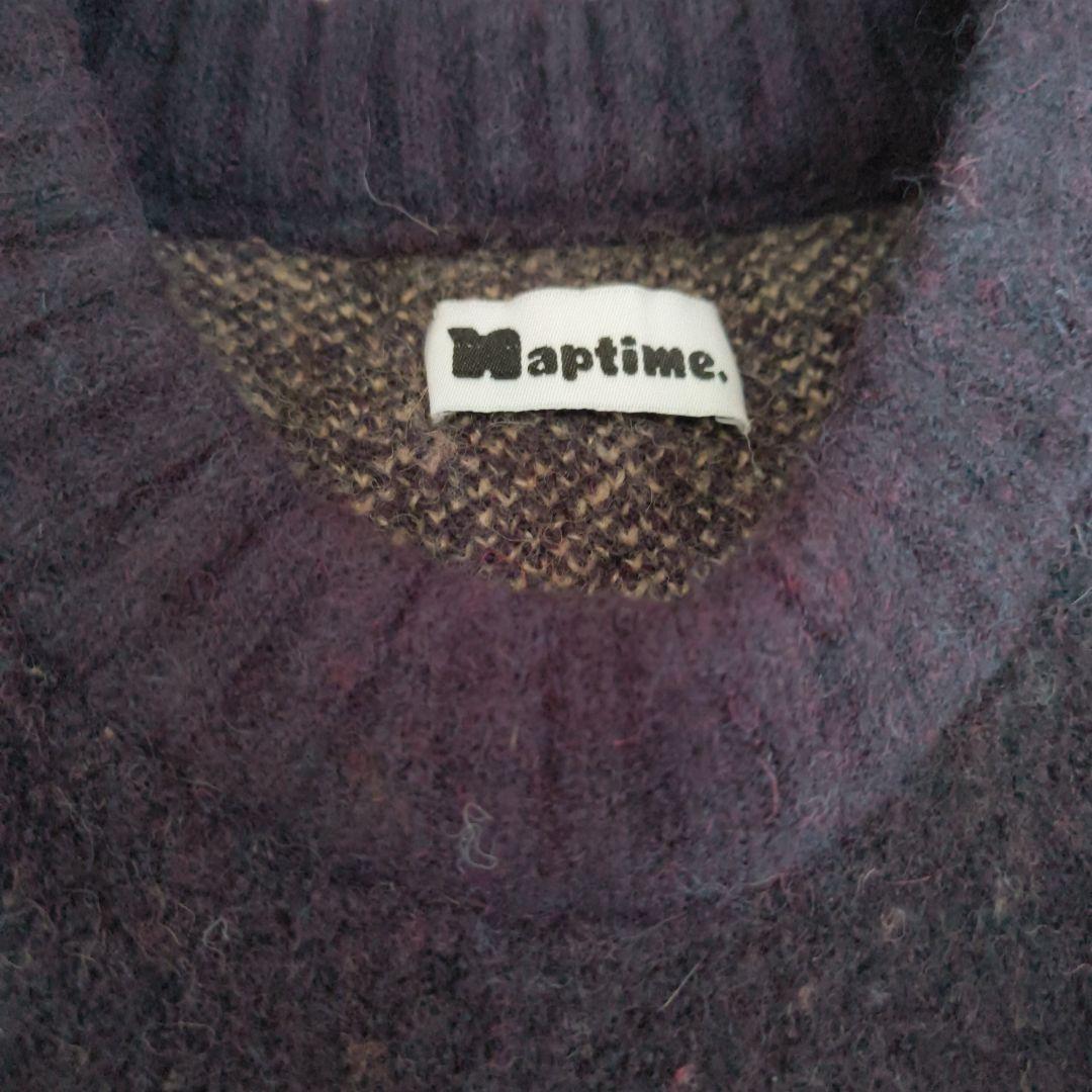 新品未使用　Naptime　Nissy　ニットプルオーバー　ネイビー