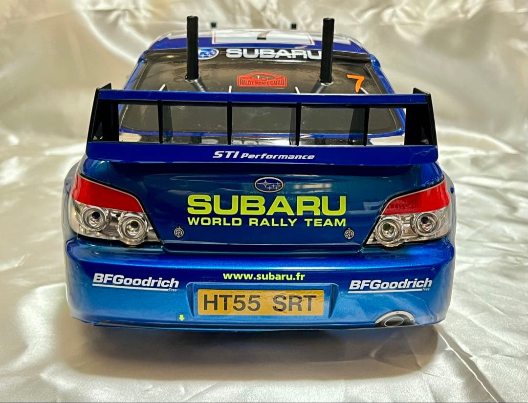 ボディー＆シャシー（タミヤ TT02）インプレッサ ペター・ソルベルグ