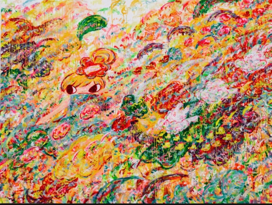 ロッカクアヤコ 2022 シルクスクリーン 花井祐介