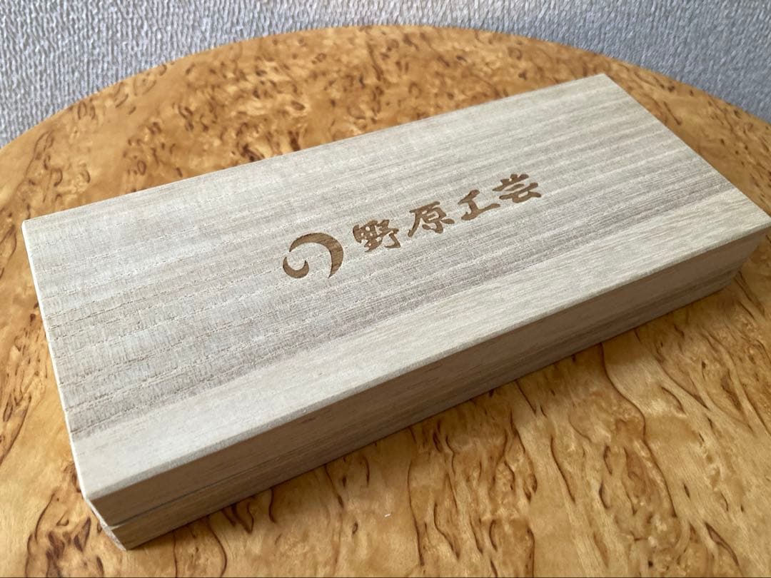 激レア　野原工芸　スリムボールペン　カエデ2色染め