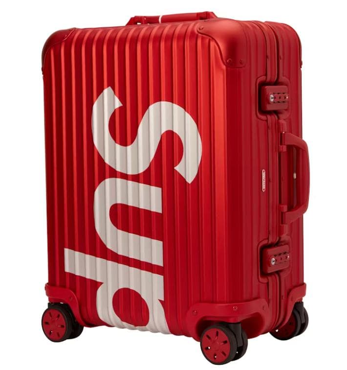 Supreme Rimowa 45L スーツケース キャリーケース 付属品あり