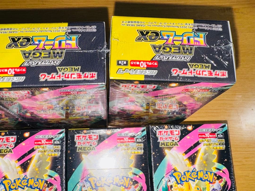 ポケモンカード　megaドリームex シュリンク付き