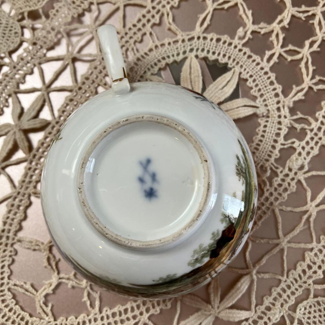 アンティークマイセン マルコリーニ期　ミニアチュールのCS