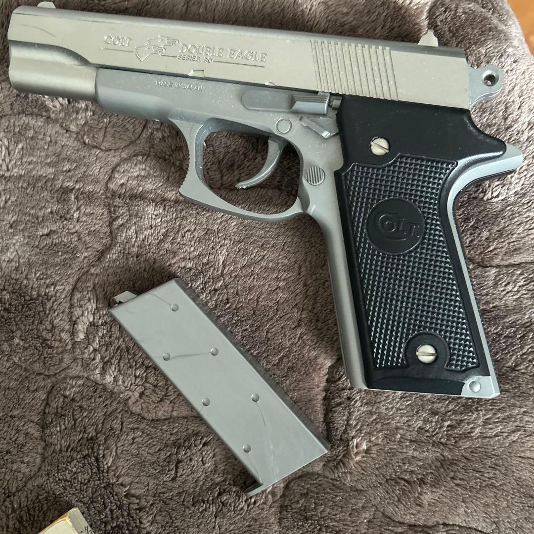 M1911 シルバー モデルガン マガジン付き