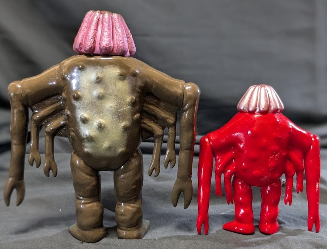 キュドラ「キャプテンウルトラ」登場怪獣（マーミット）ソフビフィギュア２体セット