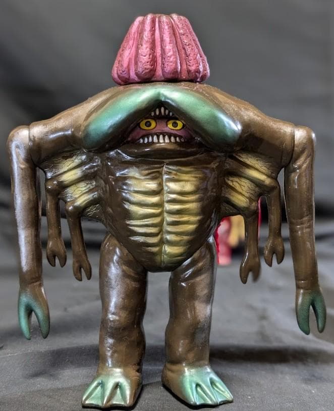 キュドラ「キャプテンウルトラ」登場怪獣（マーミット）ソフビフィギュア２体セット