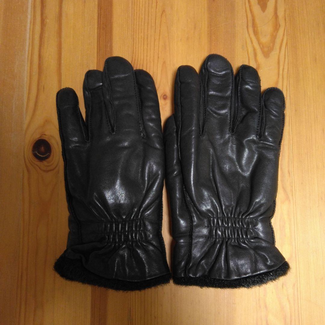希少 ヴィンテージ コムデギャルソンオム レザーグローブ 手袋