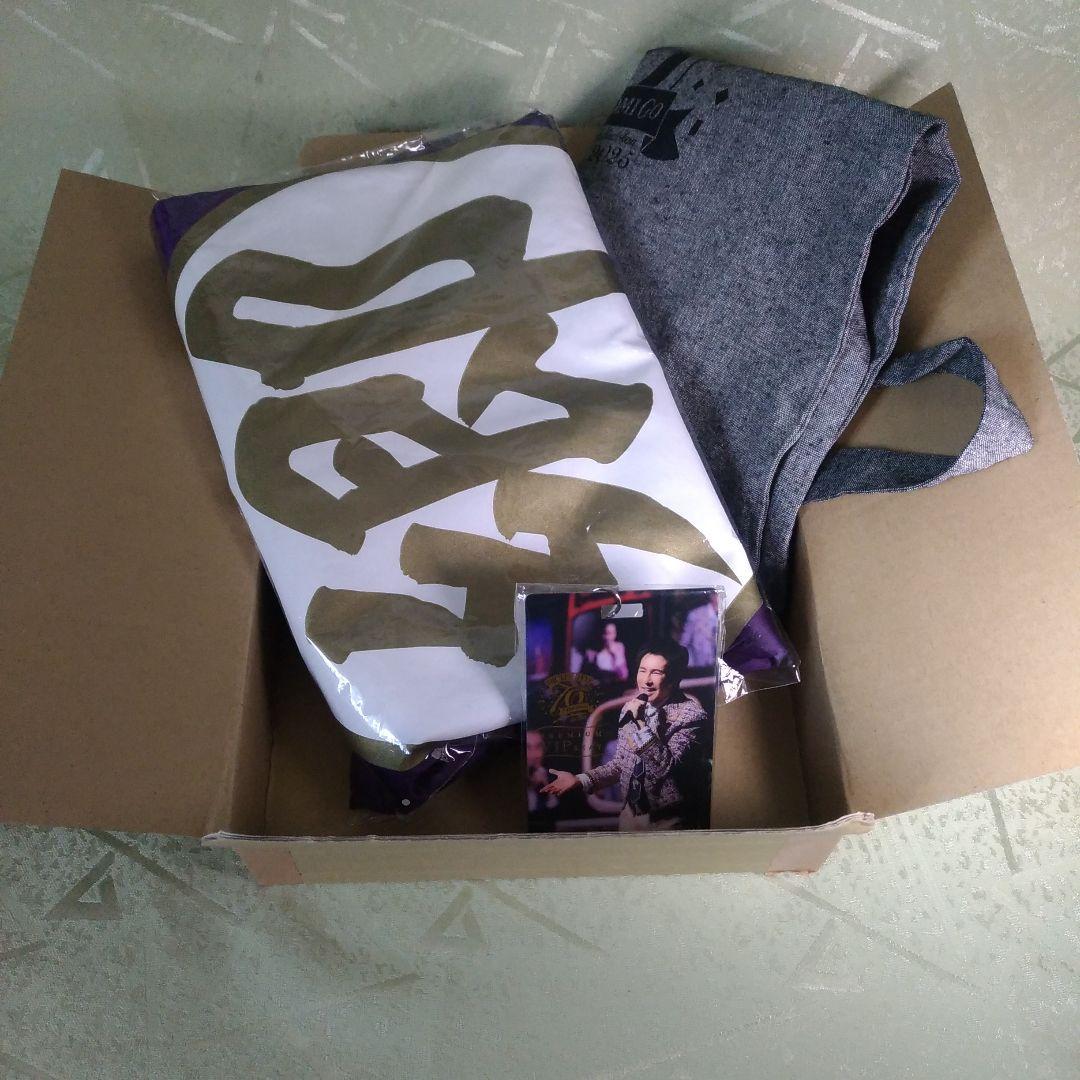 郷ひろみ 武道館プレミアムシートグッズ3点　 はっぴ、VIPパス、エコバッグ