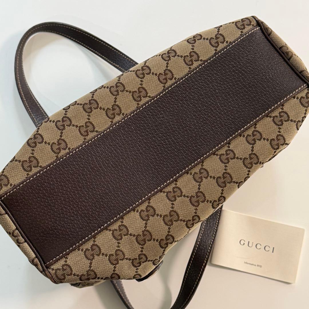【早い者勝ち】GUCCI GGパターン ハンドバッグ