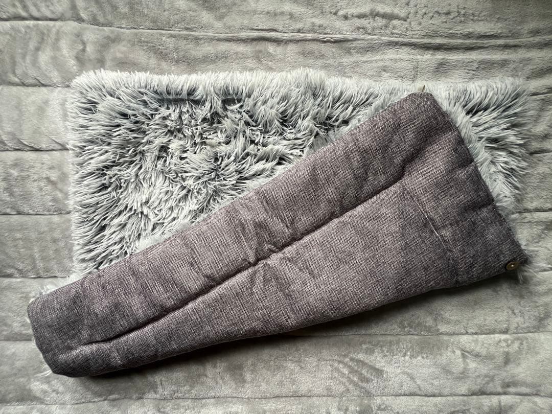 値下げ！！！HuggySleep癒しのクレートクッション、癒しのブランケット