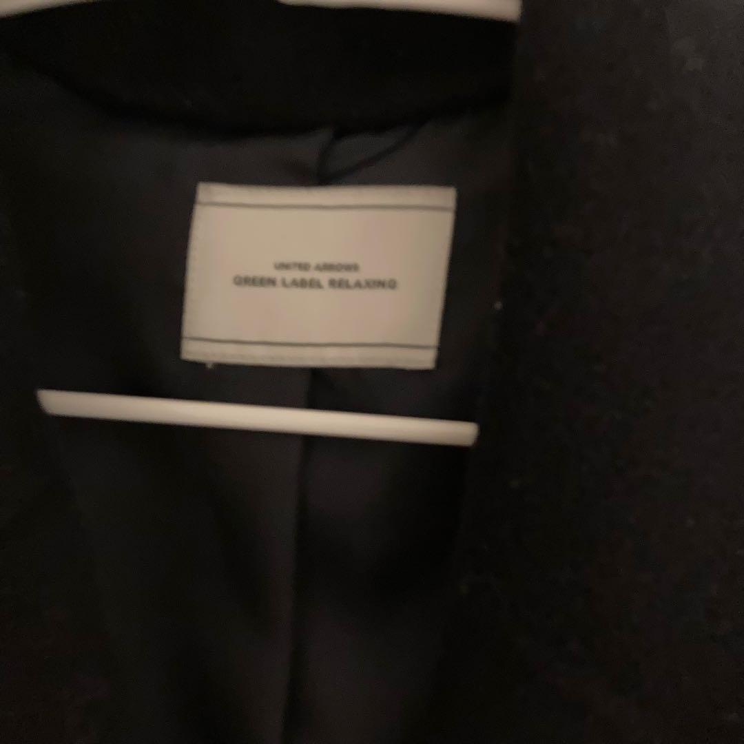 グリーンレーベルリラクシング リバーチェスターコート 2025AW ネイビー