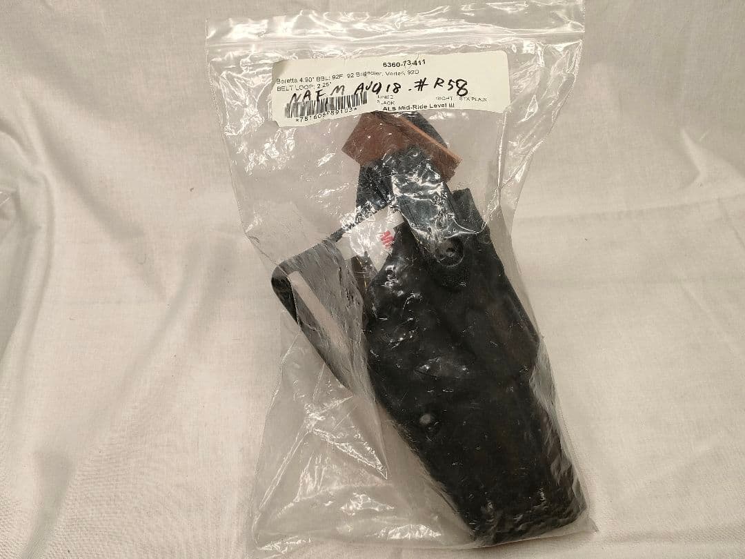 【実物】サファリランド M9 ホルスター 右利き用 Safariland 92F