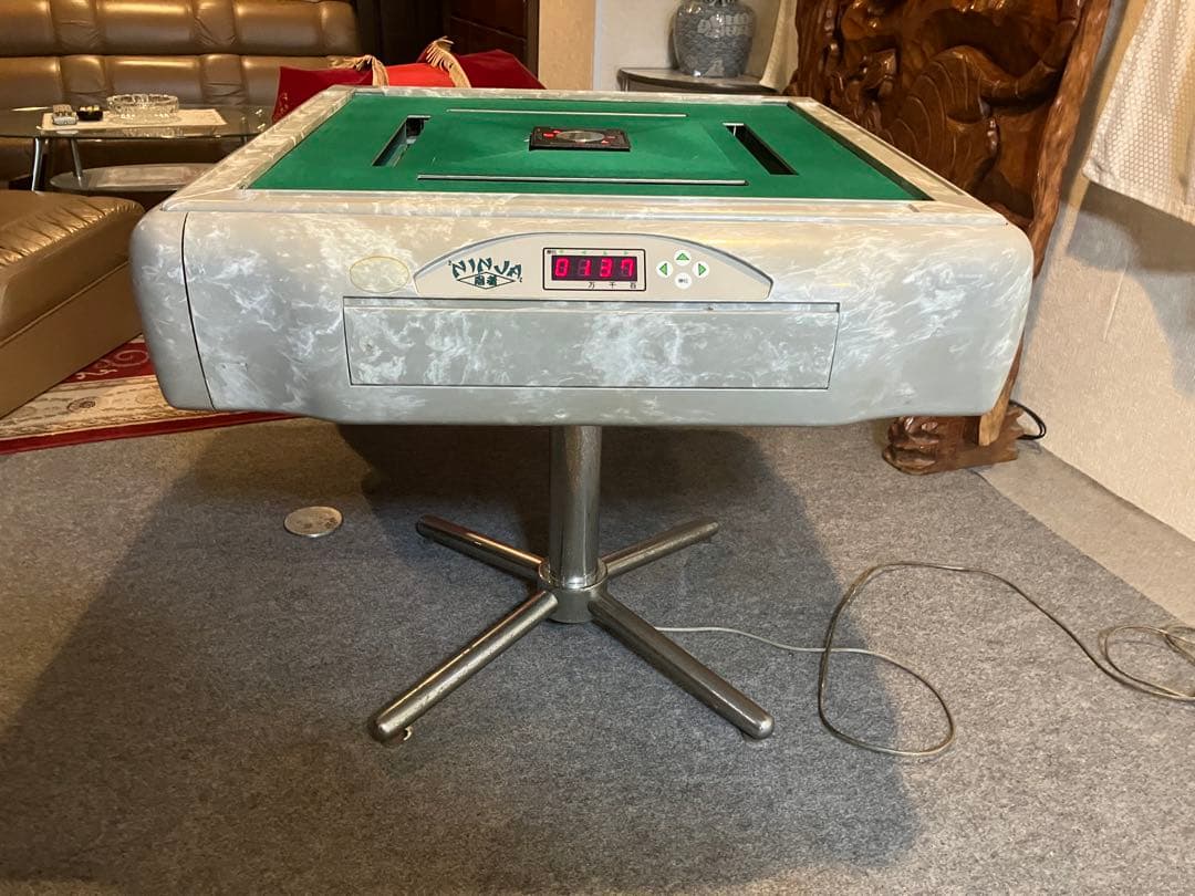 NINJA 麻雀卓 デジタル表示 スタンド付き