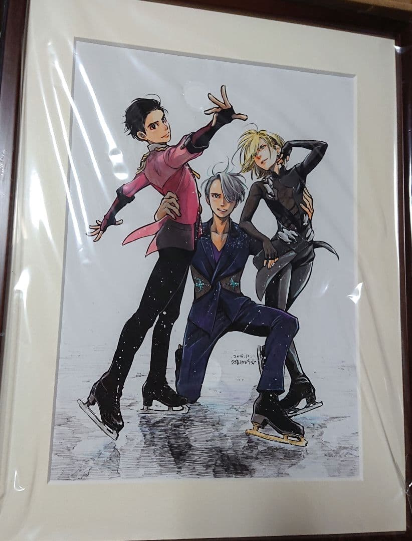 ユーリ!!! on ICE 受注生産 複製原画 久保ミツロウ