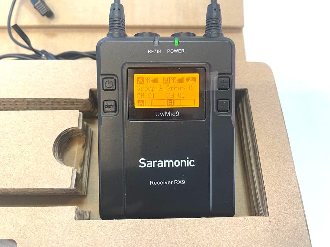 値下げ【新品・動作確認】Saramonic ワイヤレスマイク TX9/RX9
