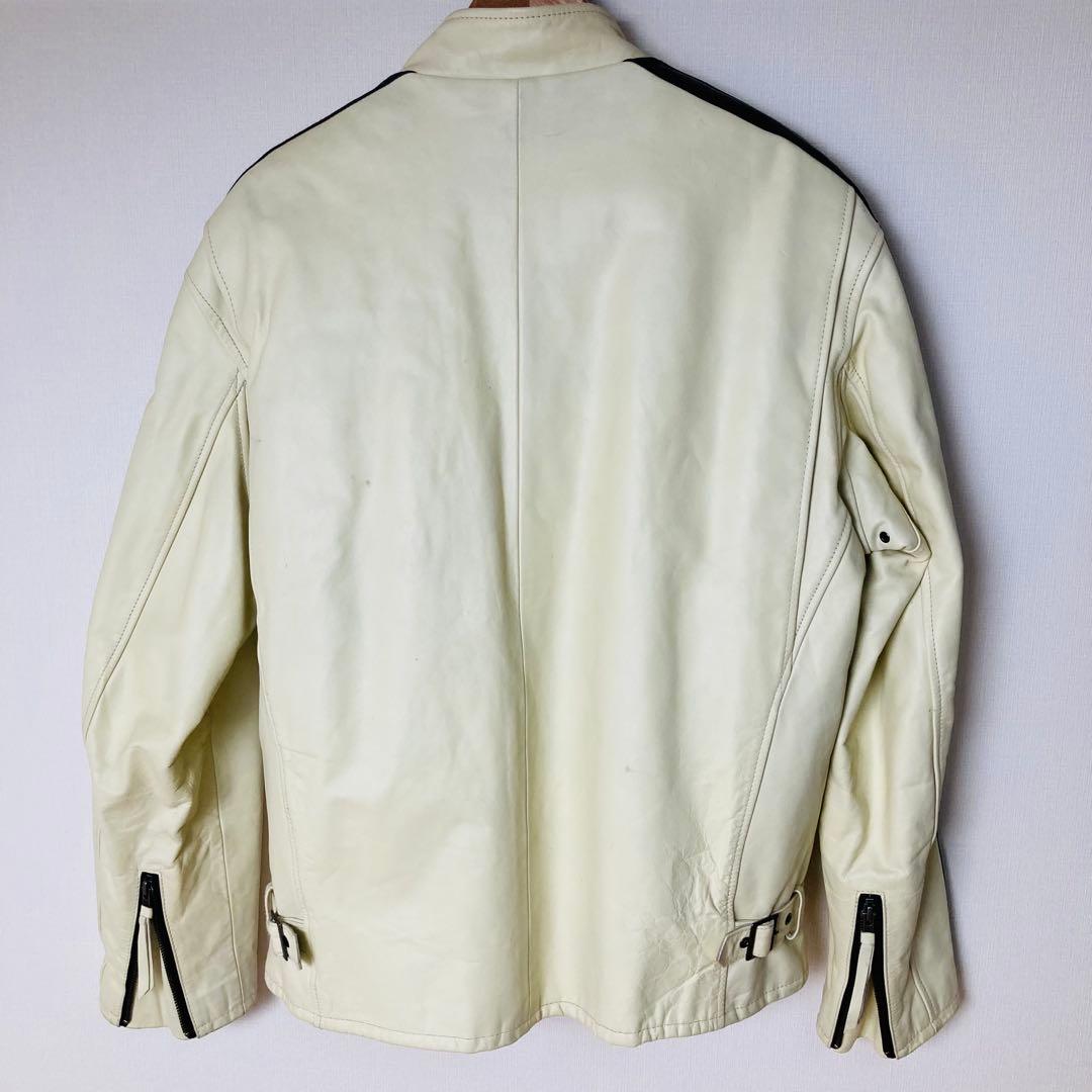 リューグーレザー 2ライン シングル ライダースジャケット