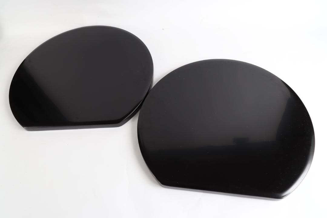 輪島塗 半月盆 卓上膳 五枚 紙箱 木箱 懐石道具会席