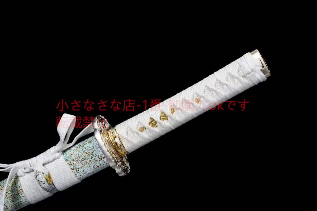 20寸T 10焼刃武士刀『家紋』 古兵器 武具 刀装具 日本刀 模造刀 居合刀