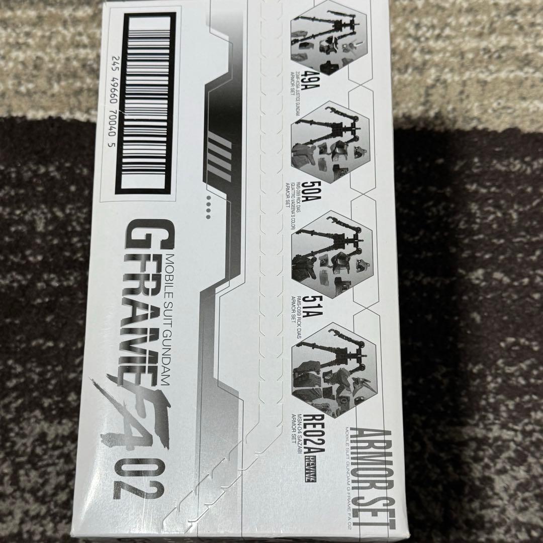 GフレームFA νガンダム&サザビー　オプションパーツセット　Gフレーム02 ν