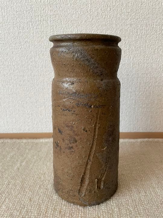 ⭐️未使用品⭐️備前焼　藤田龍峰　花入　花瓶