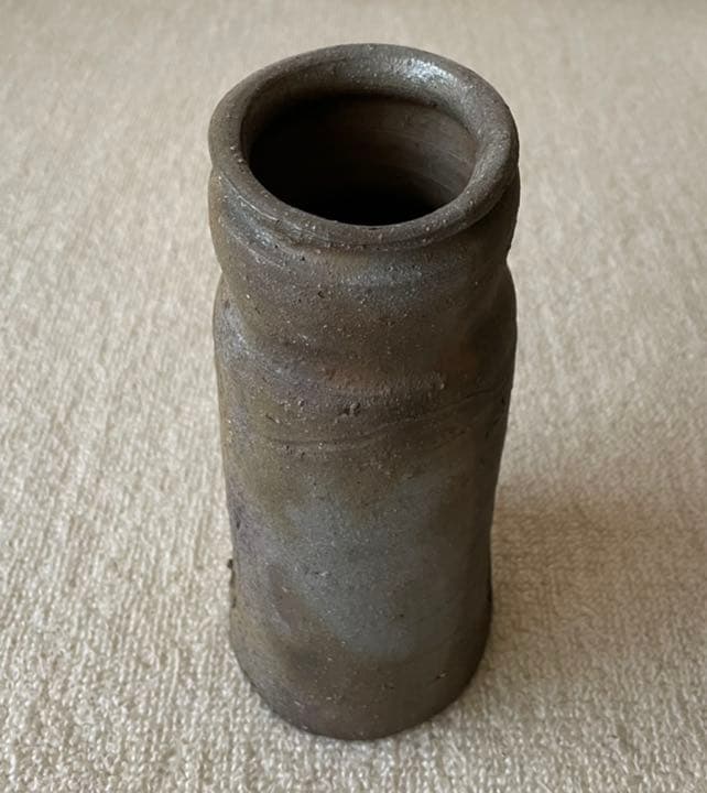 ⭐️未使用品⭐️備前焼　藤田龍峰　花入　花瓶