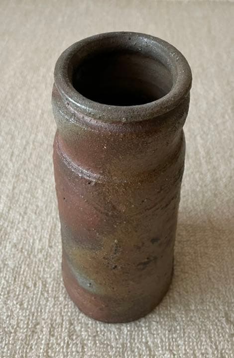 ⭐️未使用品⭐️備前焼　藤田龍峰　花入　花瓶