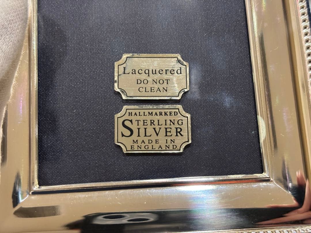 スターリングシルバー　SV925フレーム　フォトフレーム