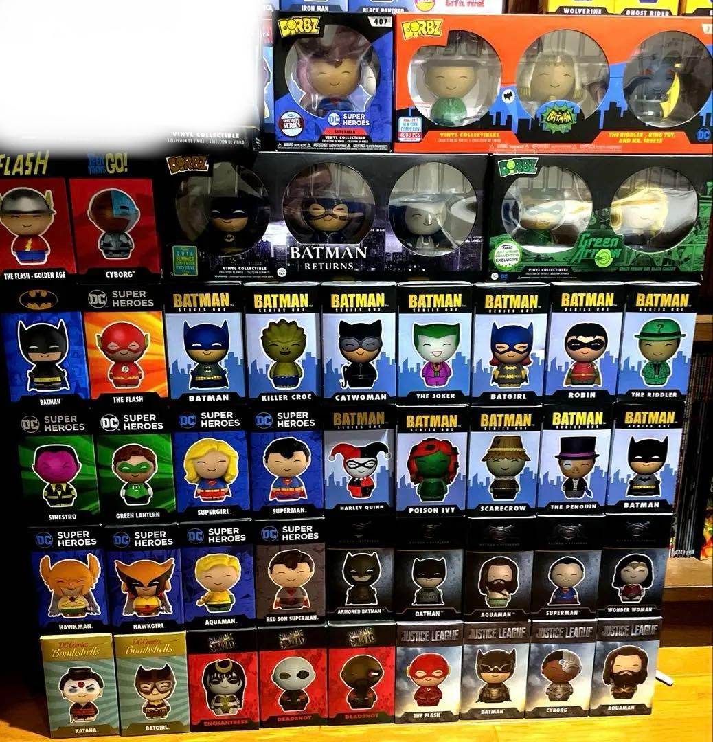dorbz batman ファンコ　DCヒーロー　バットマン 他47体セット