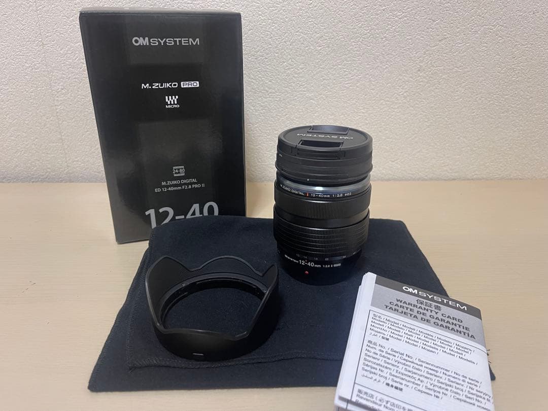 レンズ(ズーム) OM SYSTEM ED 12-40mm F2.8 PRO II
