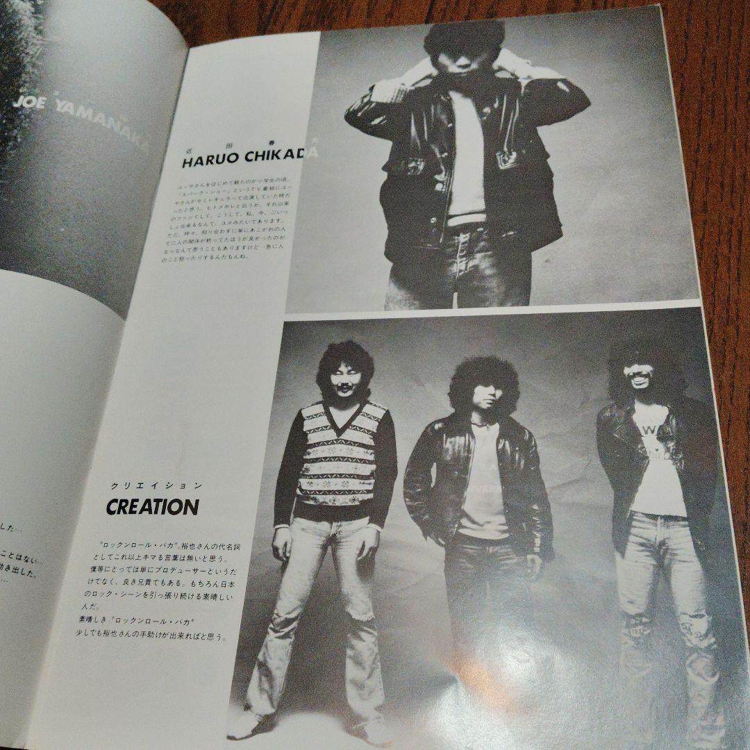 ROCK'N ROLL BAKA 　パンフレット&チケット半券　　日本武道館