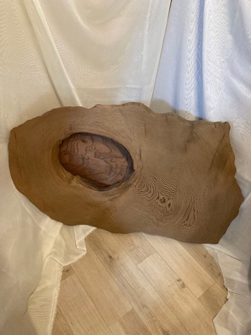 神代杉　飾り台　無垢