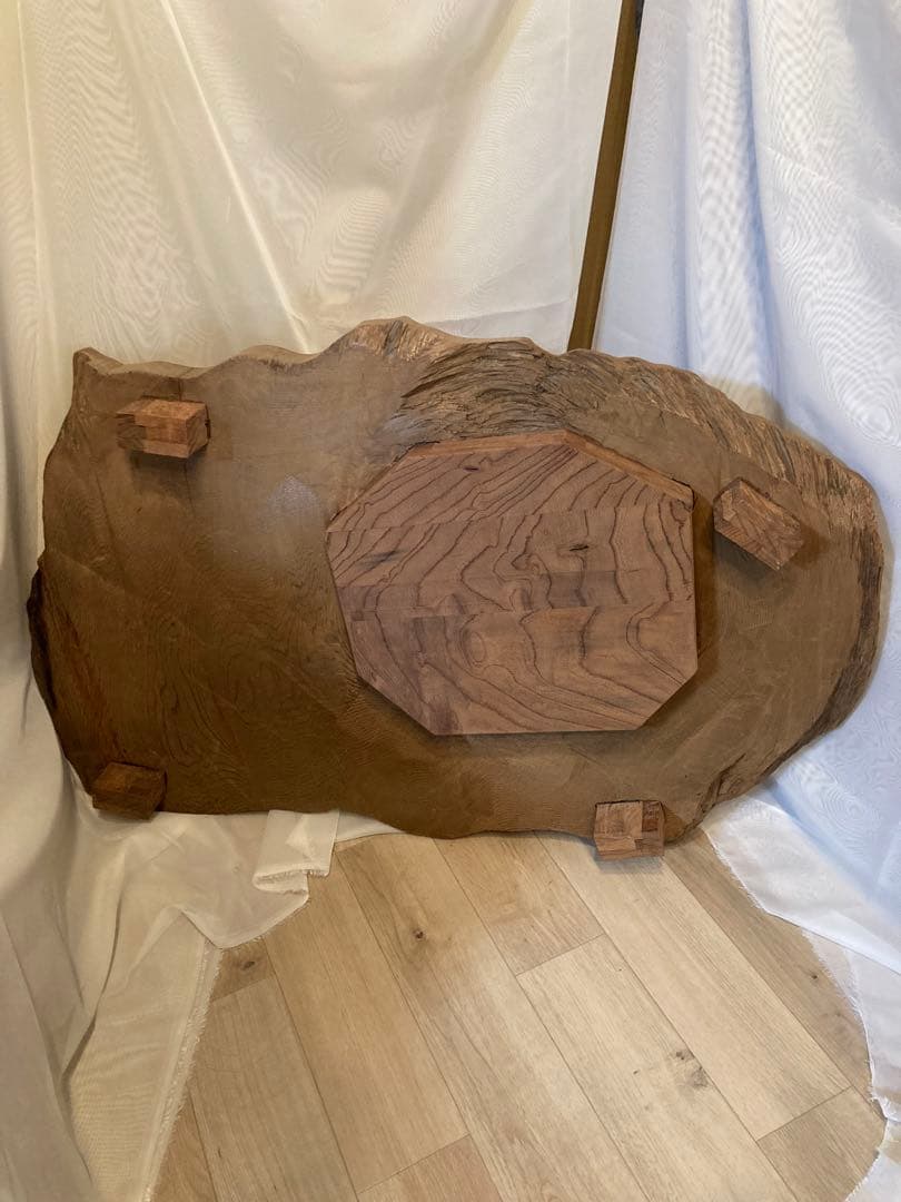 神代杉　飾り台　無垢