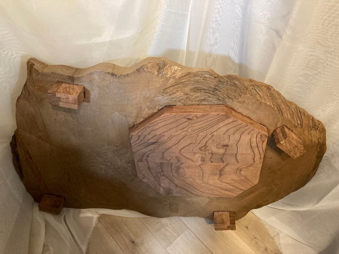 神代杉　飾り台　無垢