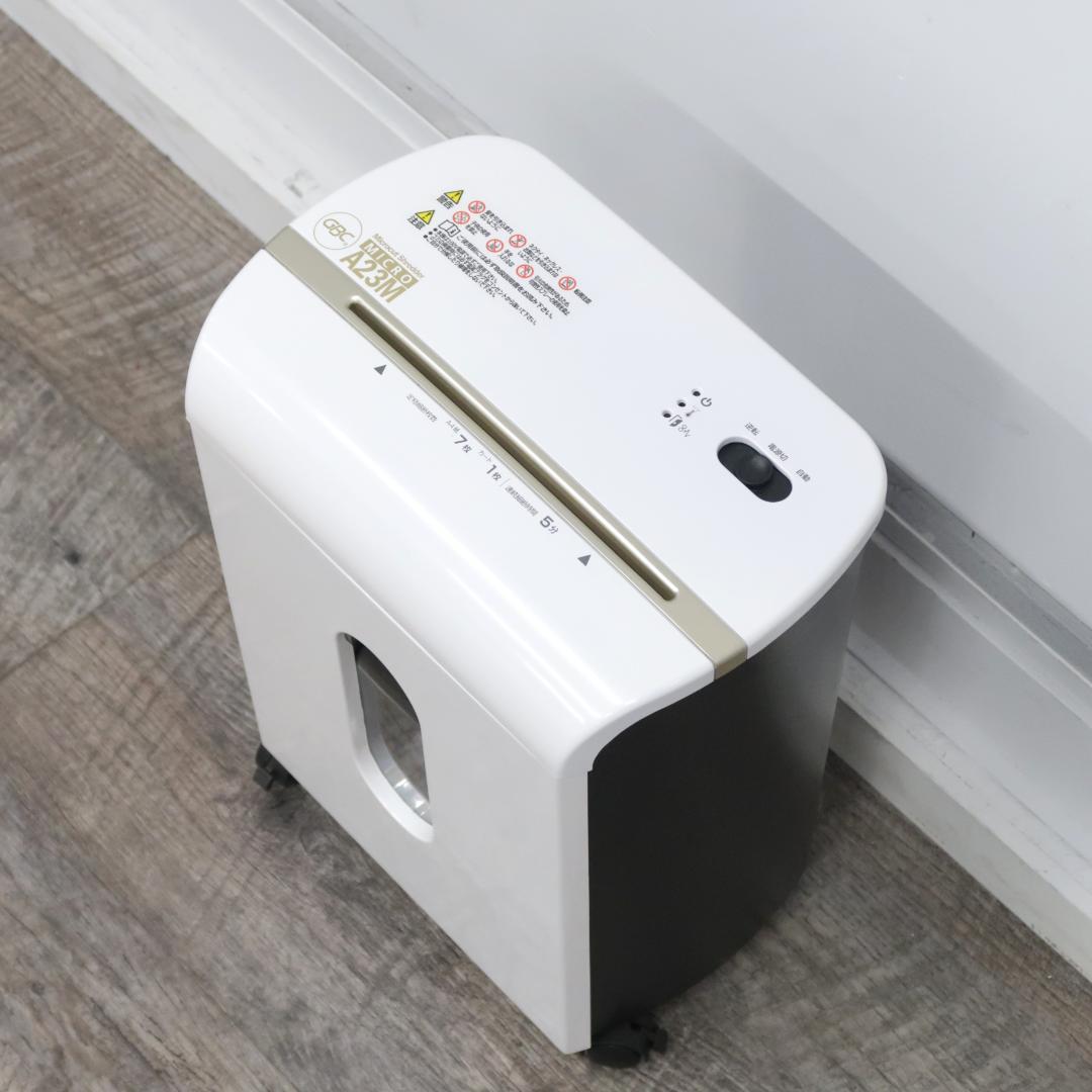 【箱付き・未使用品】アコブランズジャパン マイクロカットシュレッダー　業務用