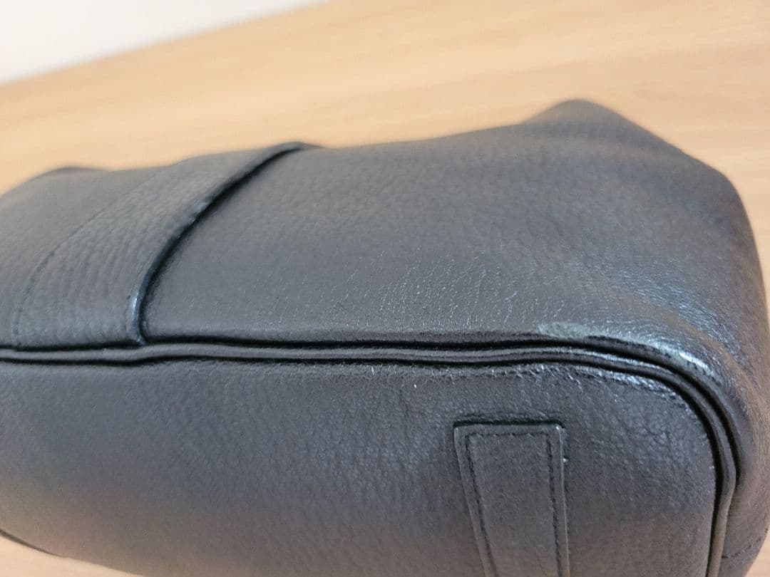 A.D.M.J. ラムレザー口金クロスボディショルダーバッグ