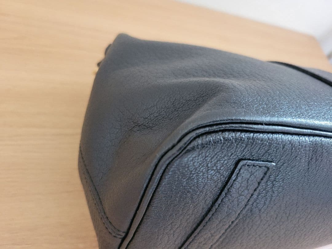 A.D.M.J. ラムレザー口金クロスボディショルダーバッグ