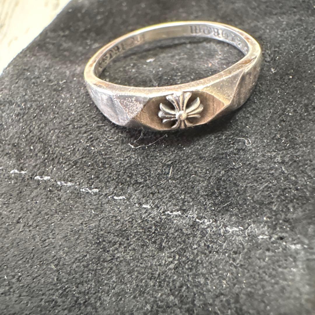 【最終値下げ】 クロムハーツ バブルカムピラミッドプラスリング 16号