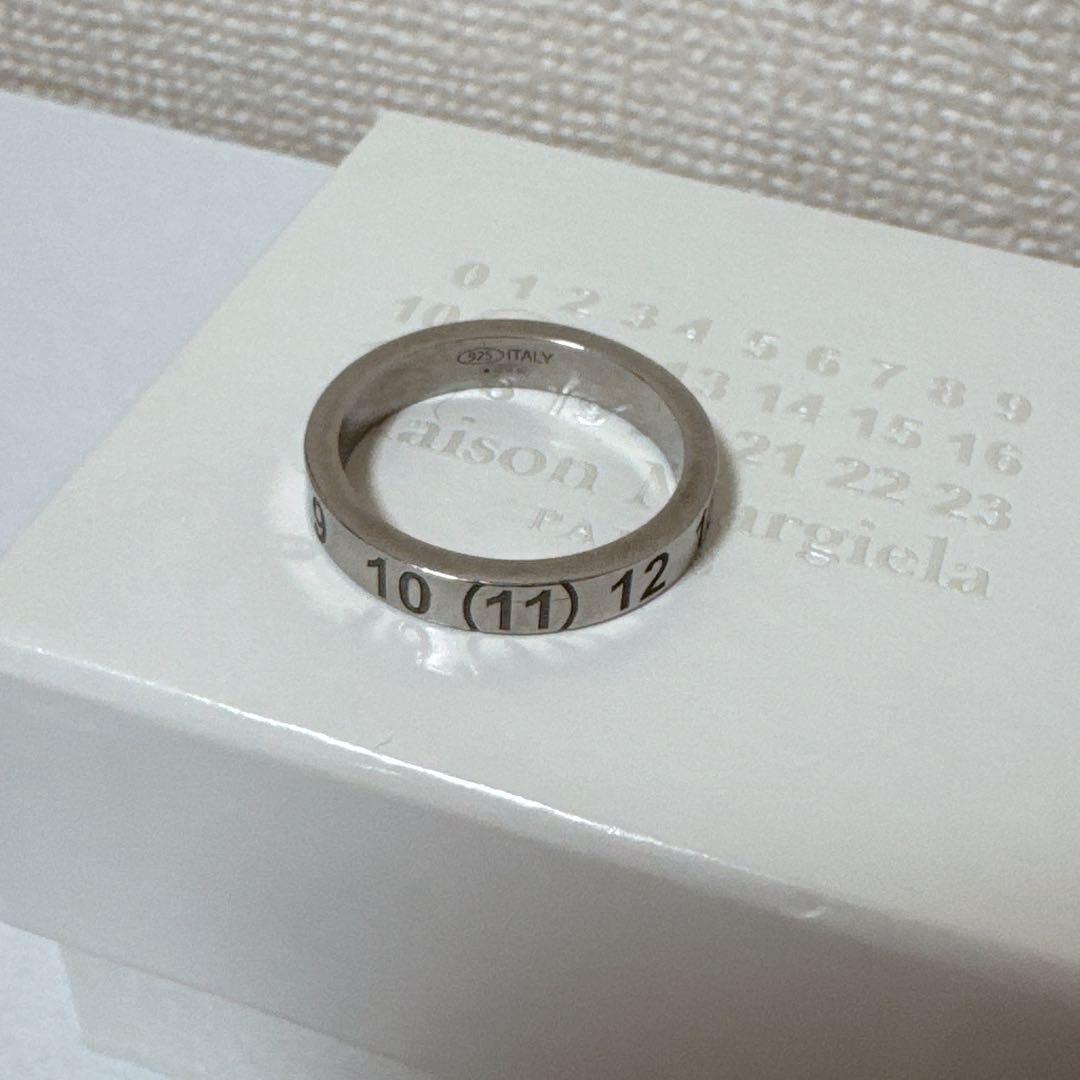 【極美品】Maison Margiela ナンバリングリング 約20号