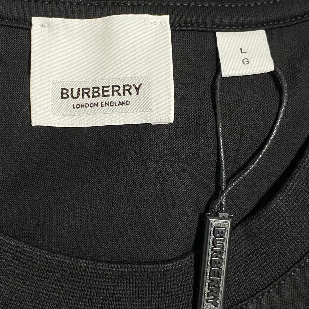 BURBERRY バーバリー　ロゴプリント Tシャツ　Lサイズ