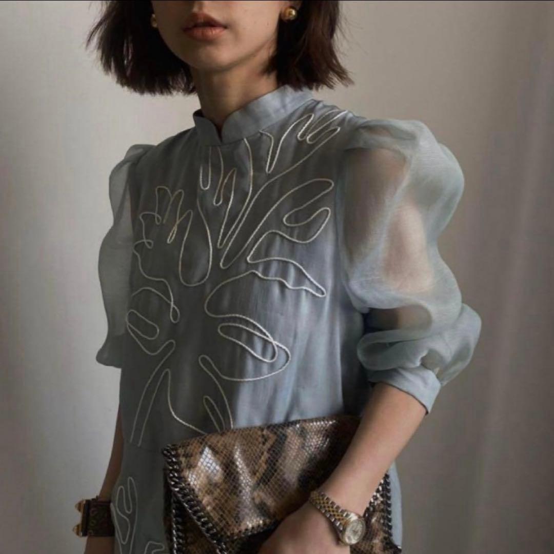 美品♡Ameri Medi Forest Embroidery Dress