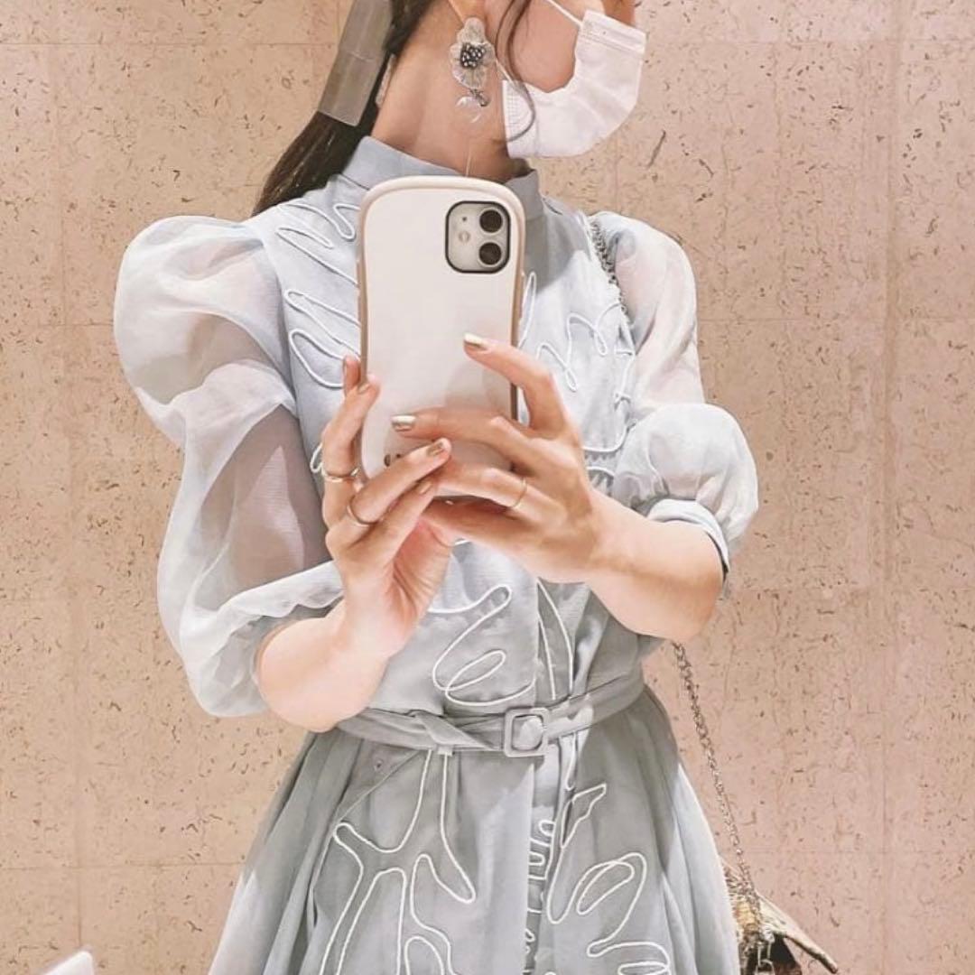 美品♡Ameri Medi Forest Embroidery Dress