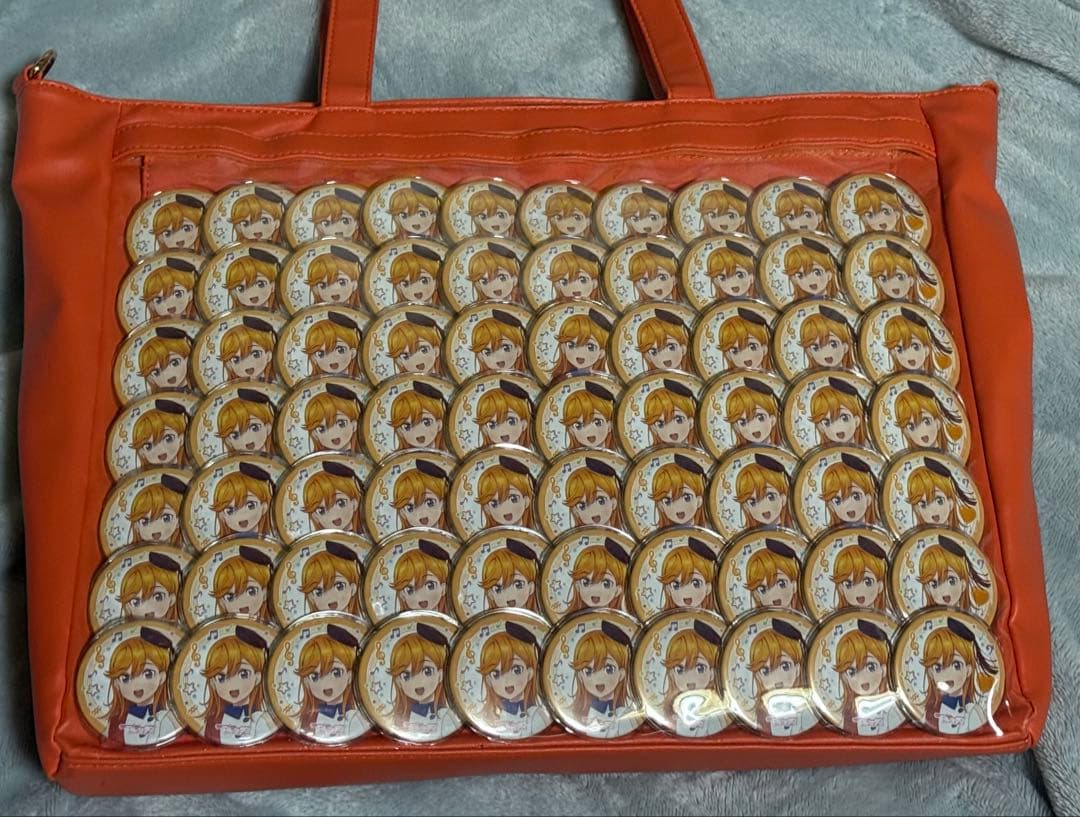 ラブライブ！スーパースター Liella! 澁谷かのん　缶バッジ　A3 痛バ