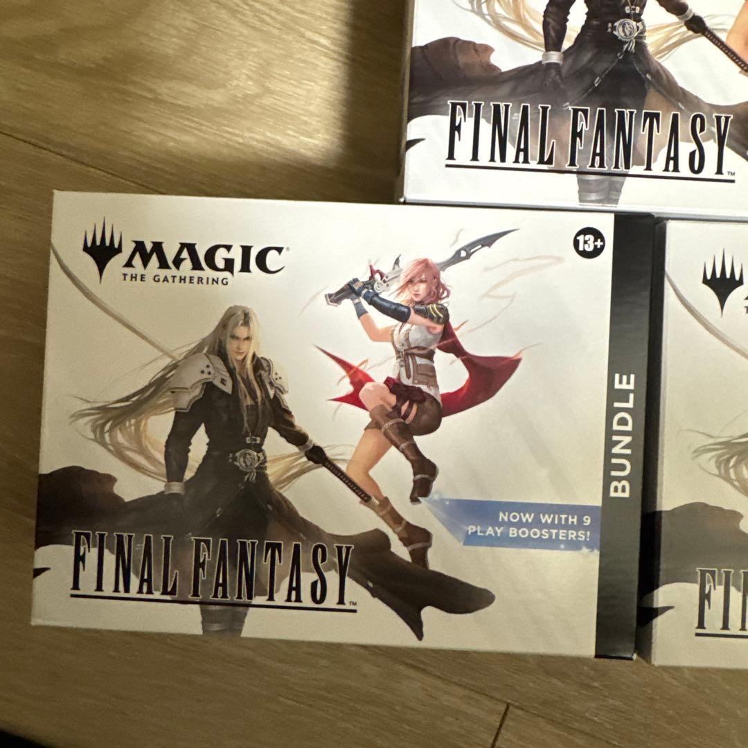 MTG ファイナルファンタジー バンドル　英語版　3箱