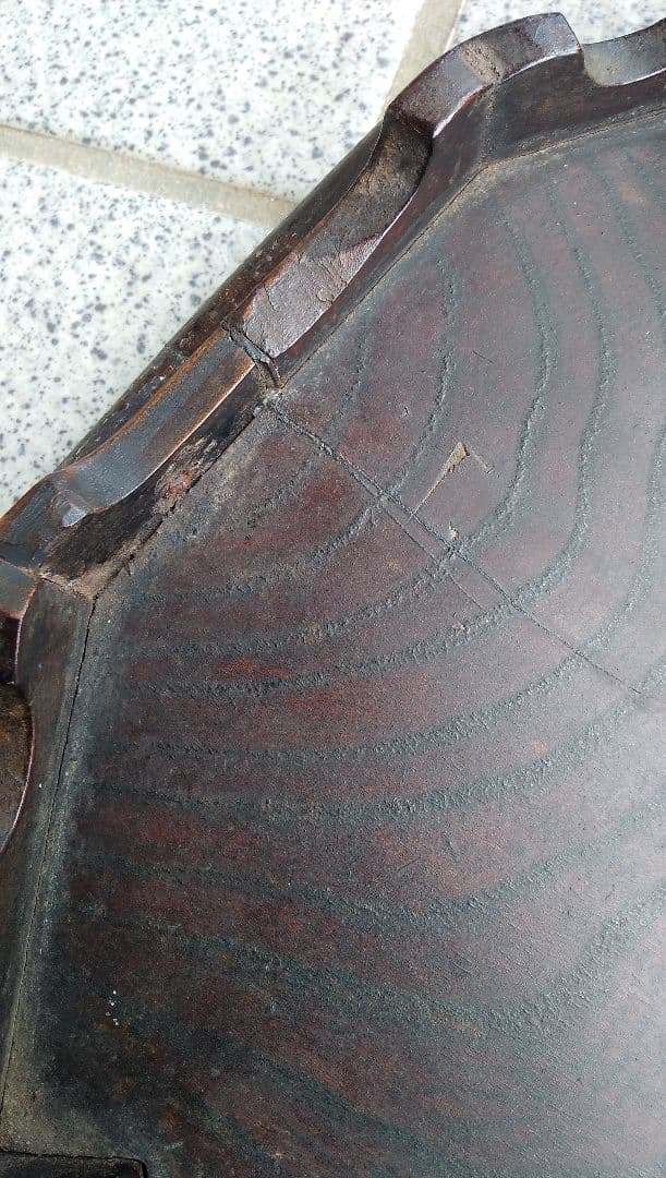 李朝膳 ソバン 小盤 骨董 アンティーク