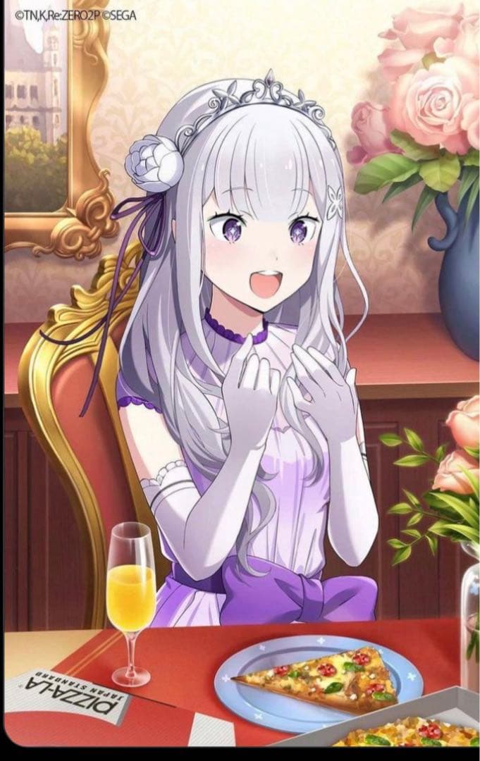 リゼロス　ピザーラコラボポスター